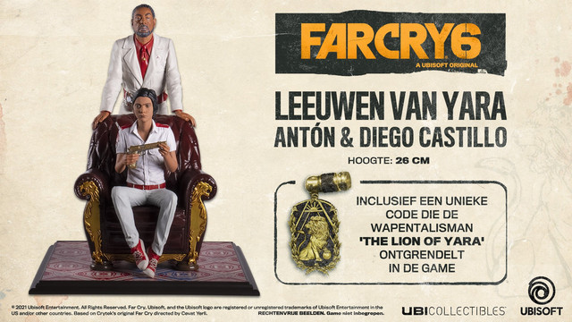 Winnaar Far Cry 6 figurine